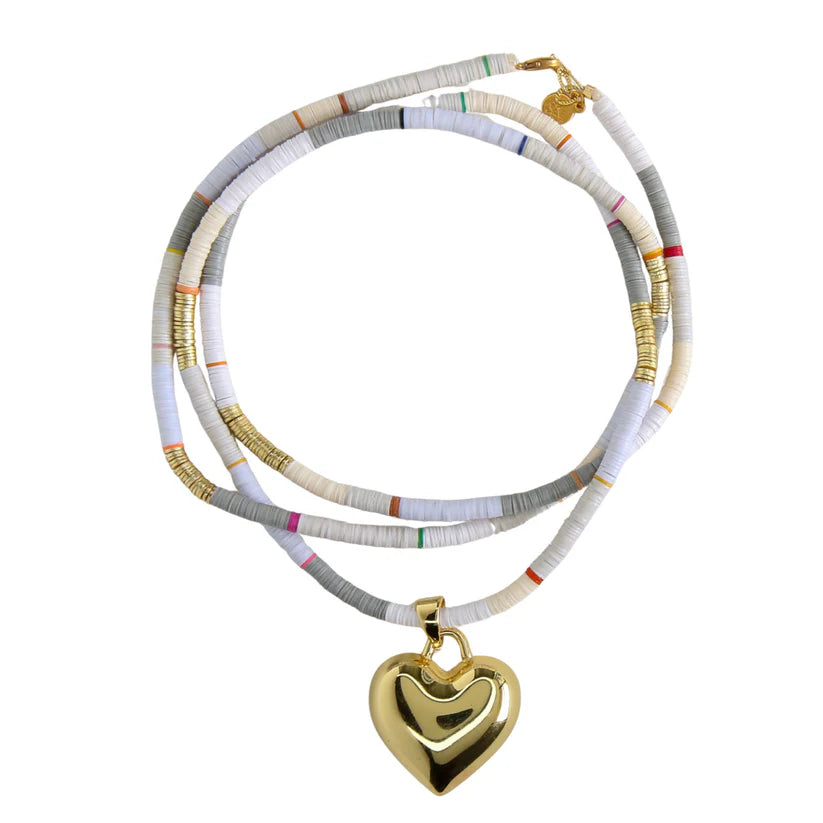 Aruba Long Necklace in Sand