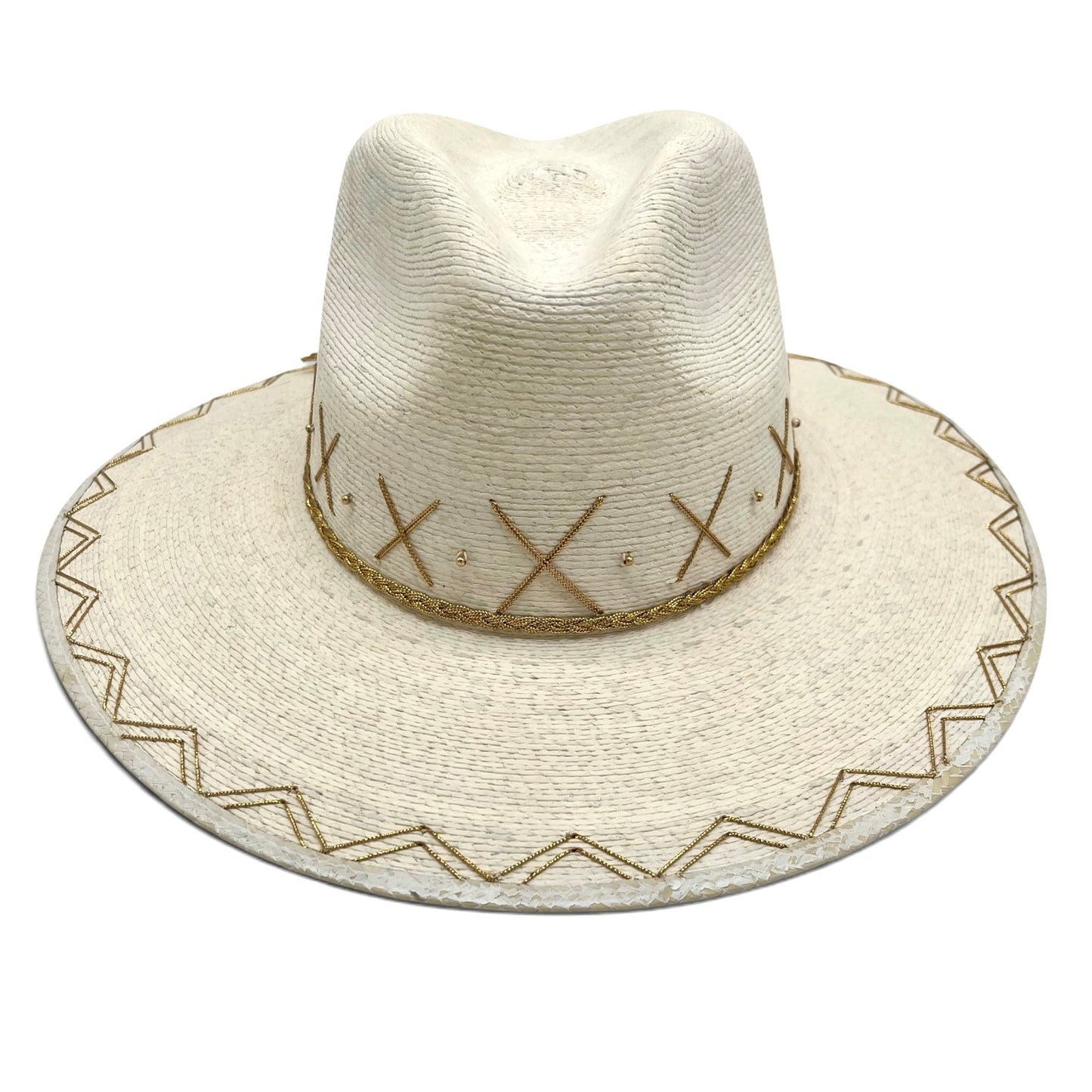 Beaded Rancho - Metallic Gold