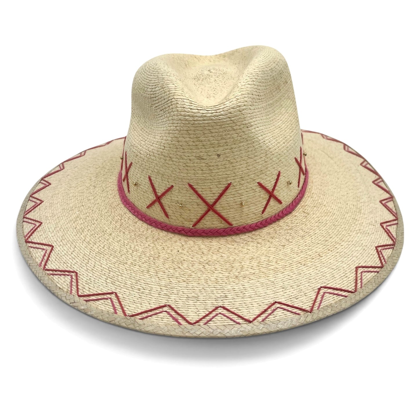 Beaded Rancho - Pink