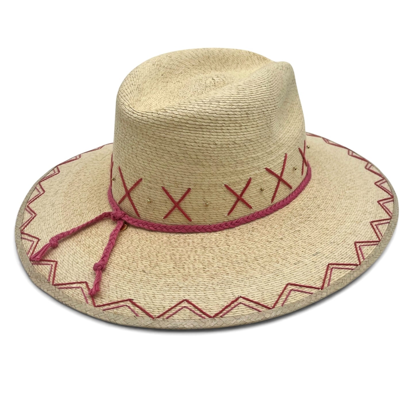Beaded Rancho - Pink
