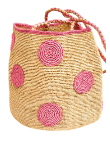 Biscotty Tote Bag - Pink