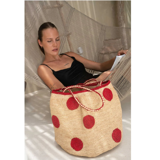 Biscotty Tote Bag -Red