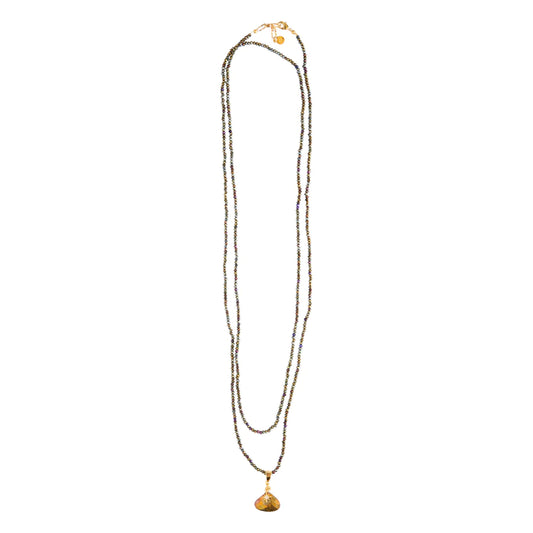 Caviar Long Necklace