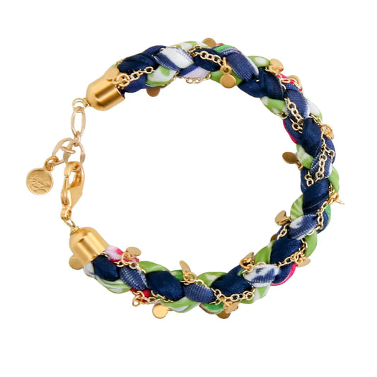 Confetti Bracelet in Marine Blue