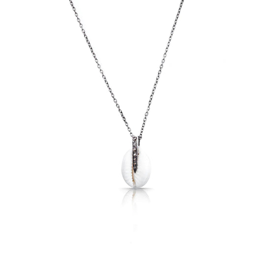 Cowrie Shell Charm Necklace