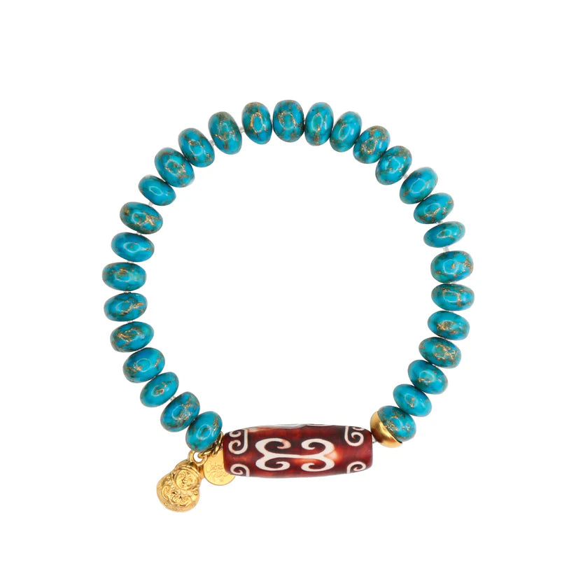Dharma Elastic Bracelet in Crissacola