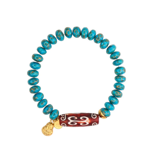 Dharma Elastic Bracelet in Crissacola