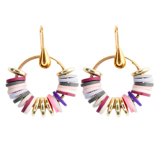 Esme Earrings in Pink Valentine