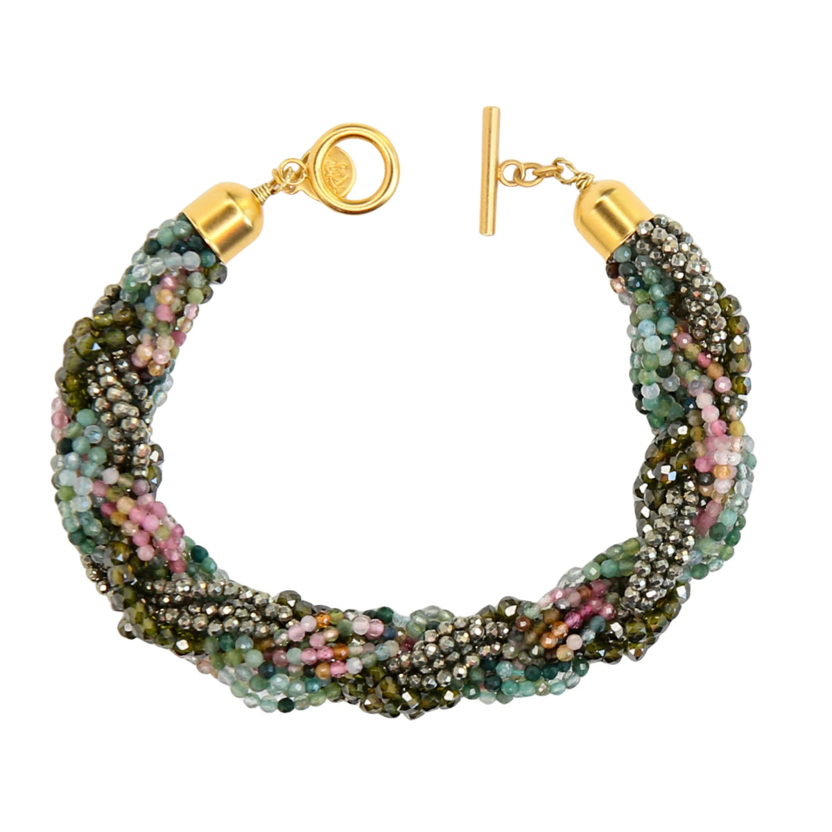 Interlace Semiprecious Bracelet