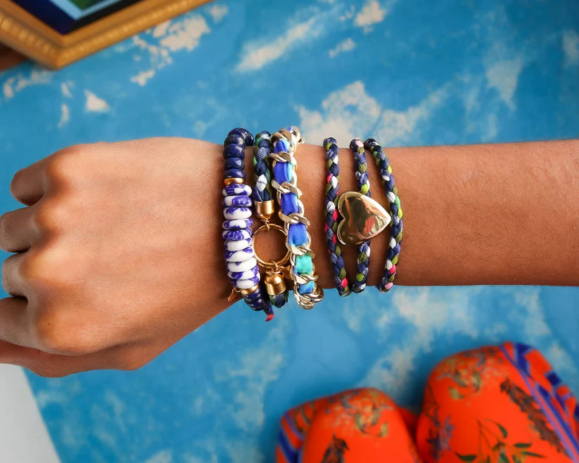 Isla Wrap Bracelet in Marina