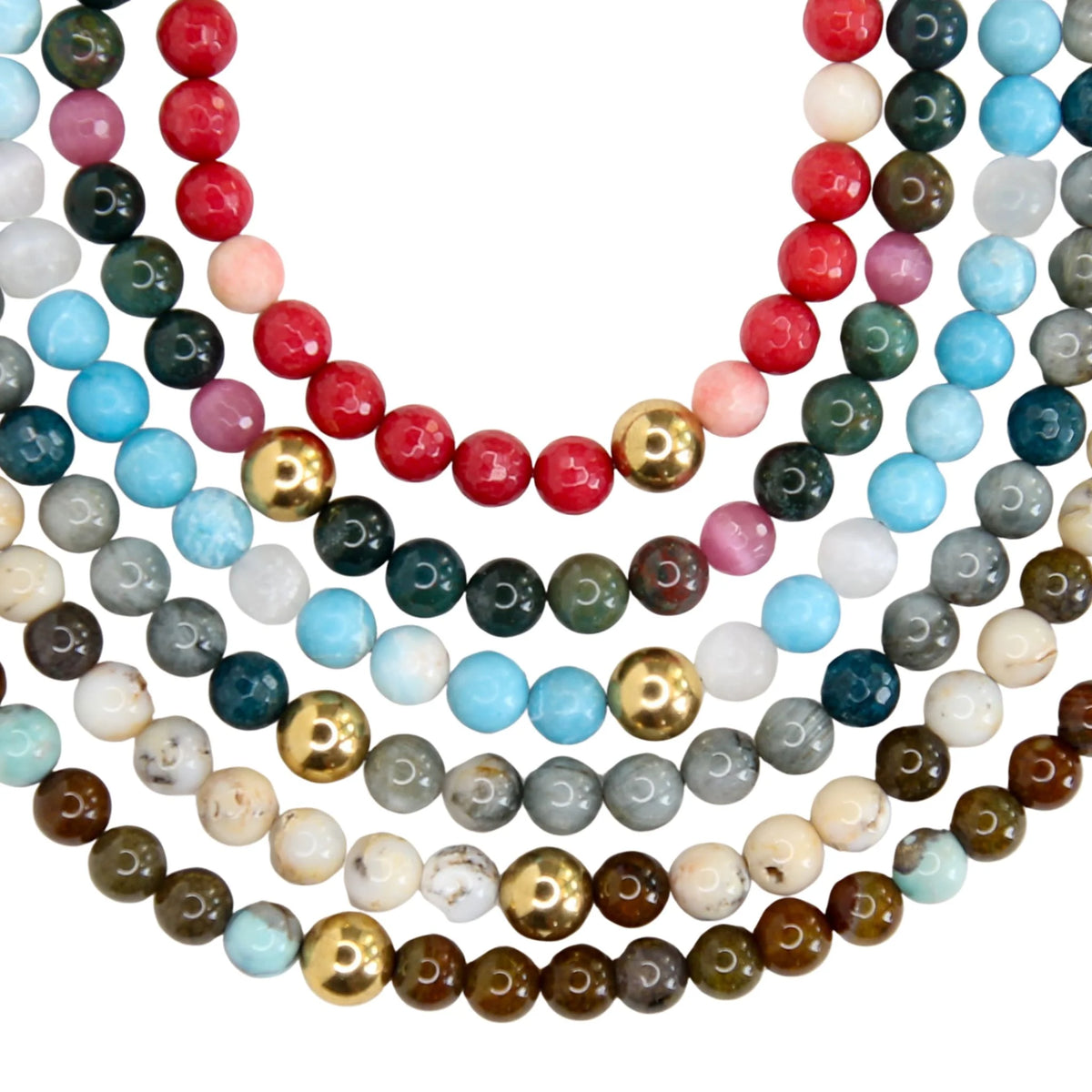 Jawbreaker Gemstone Necklace