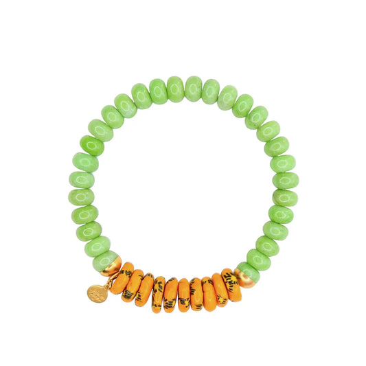 Julep Elastic Bracelet in Lime Green