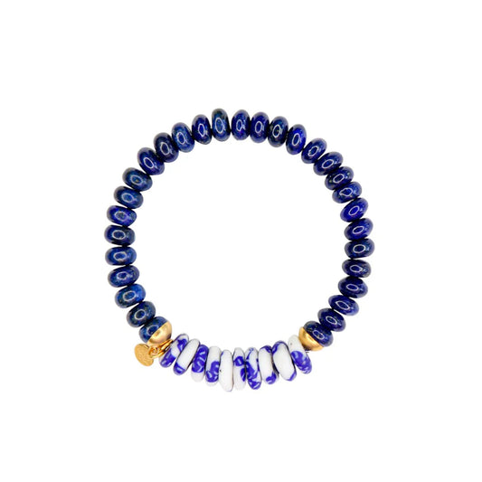 Julep Elastic Bracelet in Marine Blue