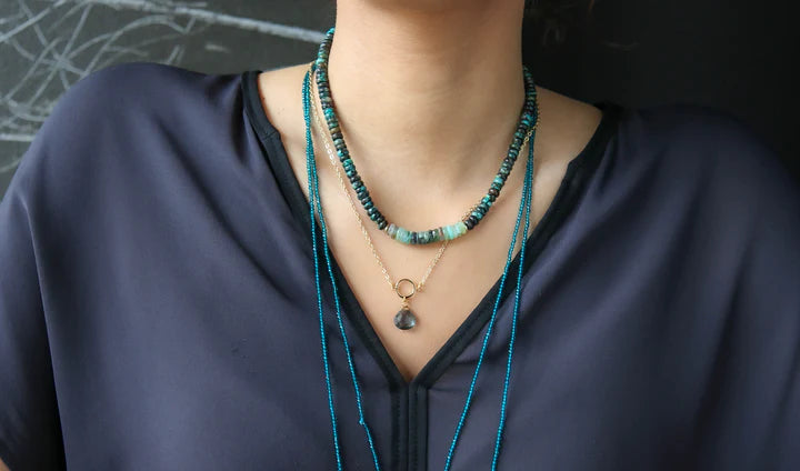 Juniper Gemstone Necklace