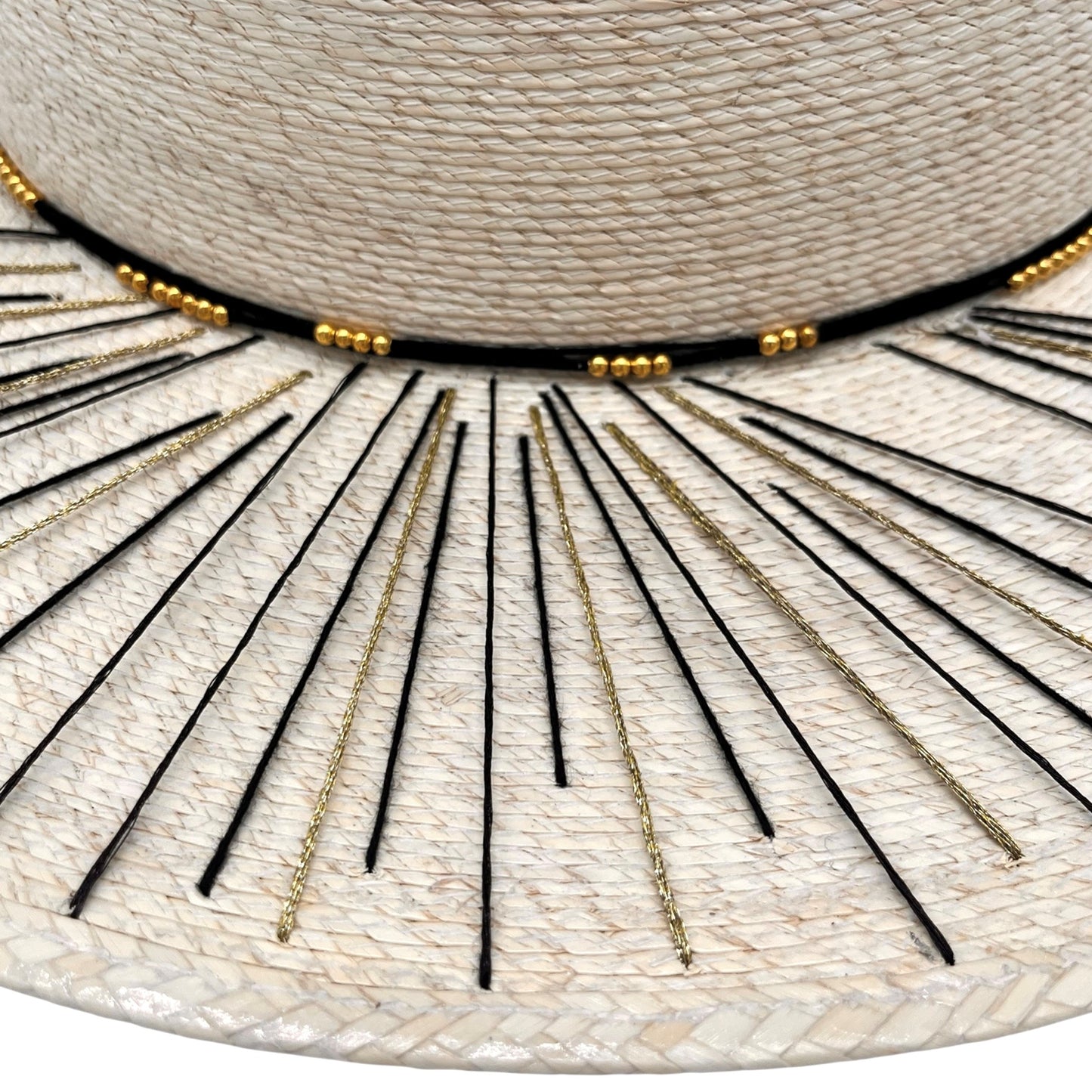 Lines in the Sand Palm Leaf Hat