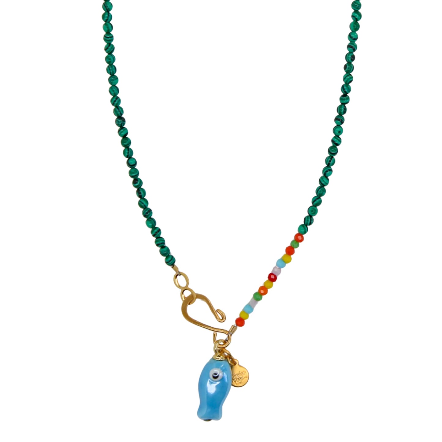 Little Catch Necklace - Blue