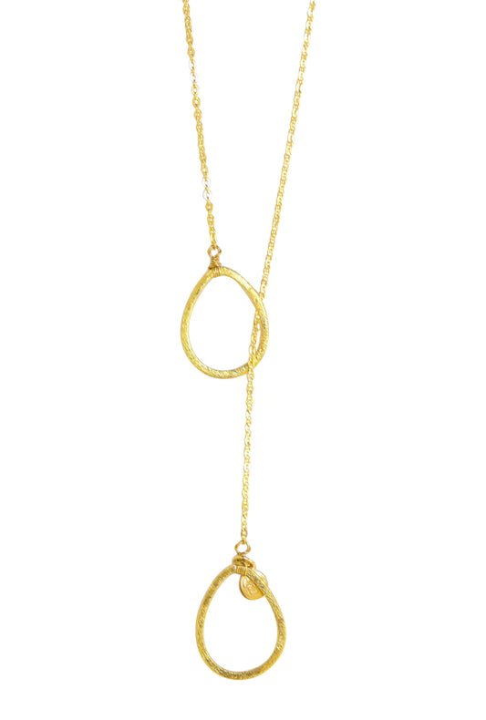 Loop Lariat Necklace