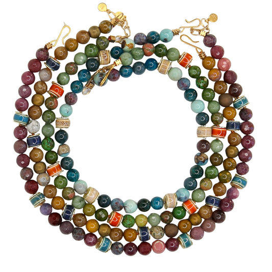 Marfa Gemstone Necklace