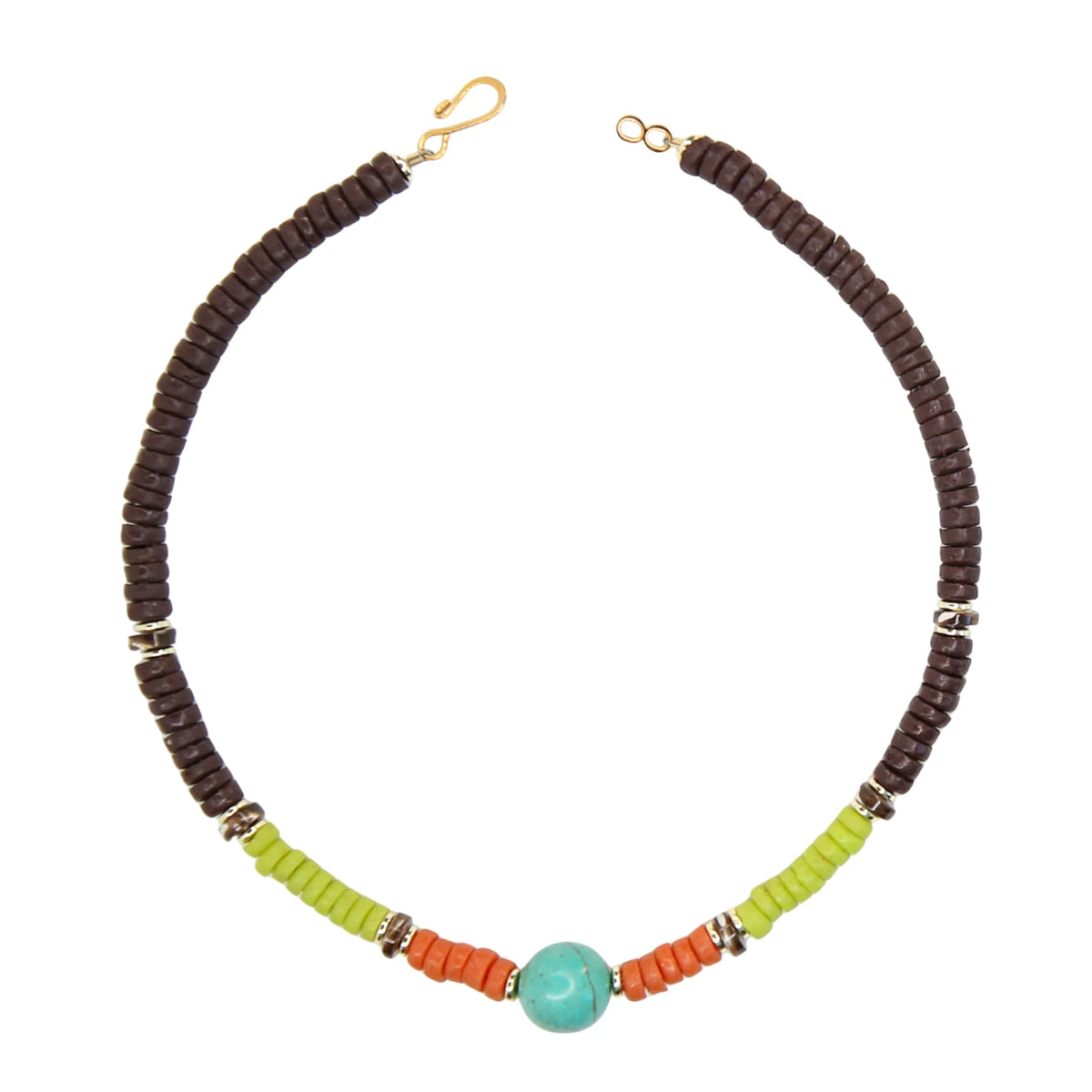 Mercato African Disk Necklace