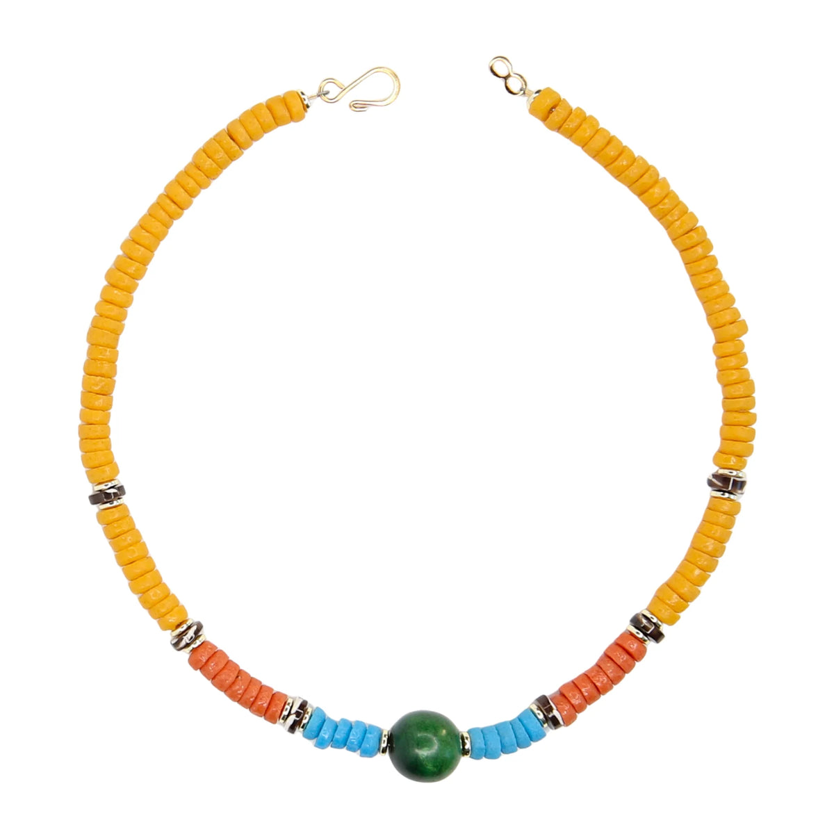 Mercato African Disk Necklace