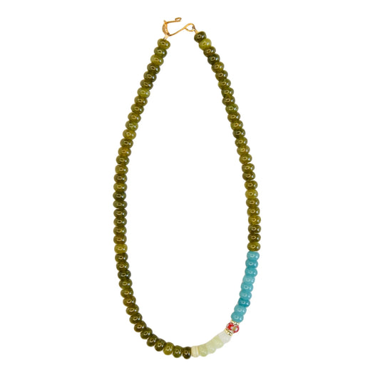 Mix Tape Beaded Necklace