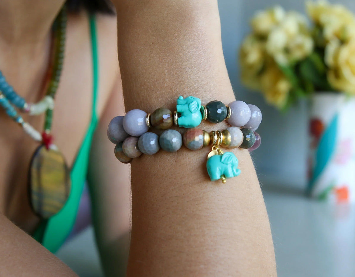 Nomad Beaded Gemstone Bracelet