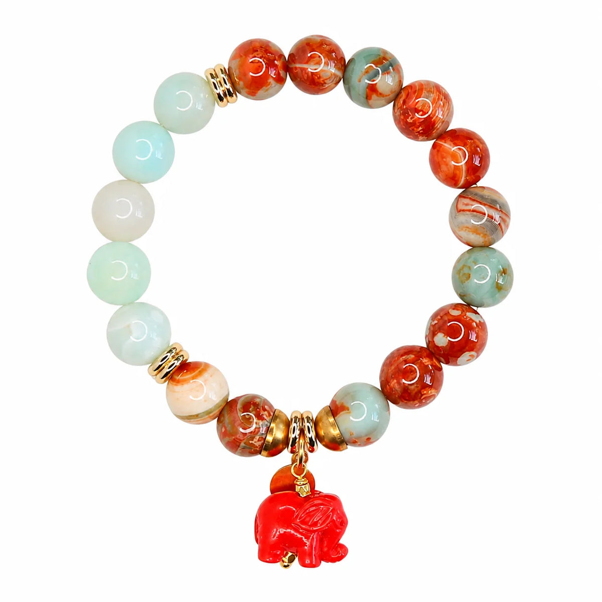 Nomad Gemstone Bracelet with Pendant