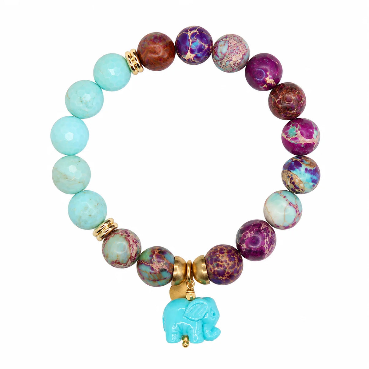 Nomad Gemstone Bracelet with Pendant