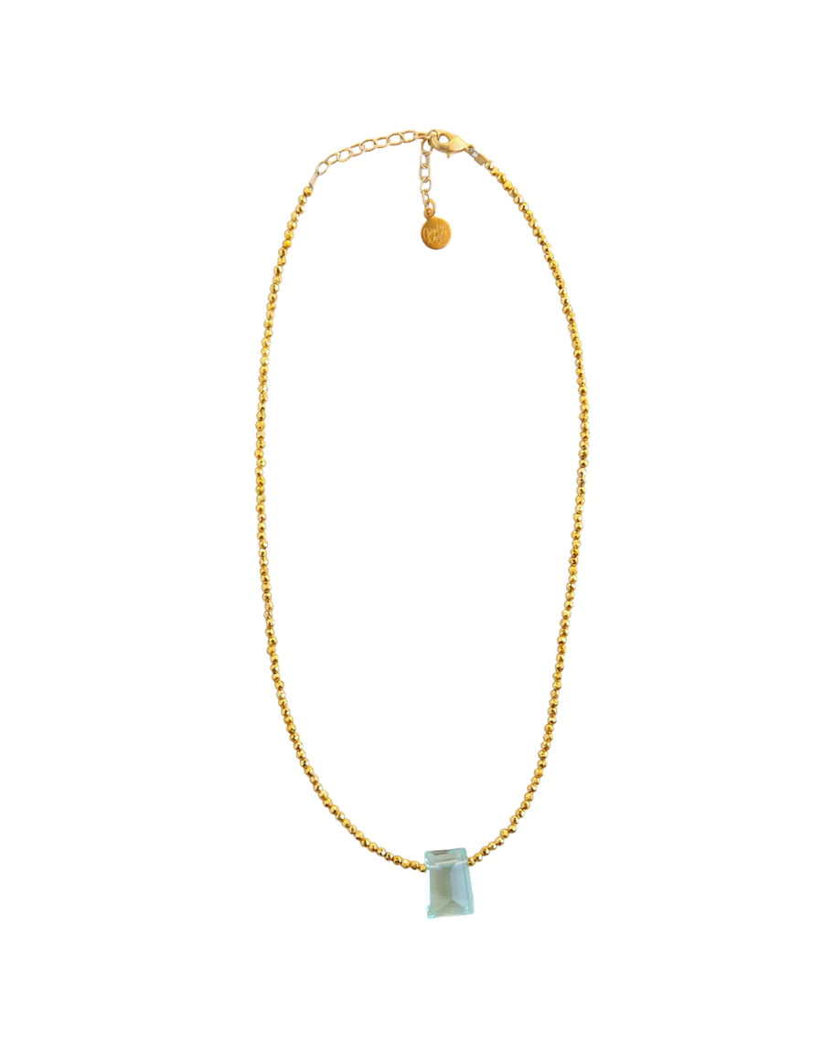 Ocean Stone Pendant Necklace