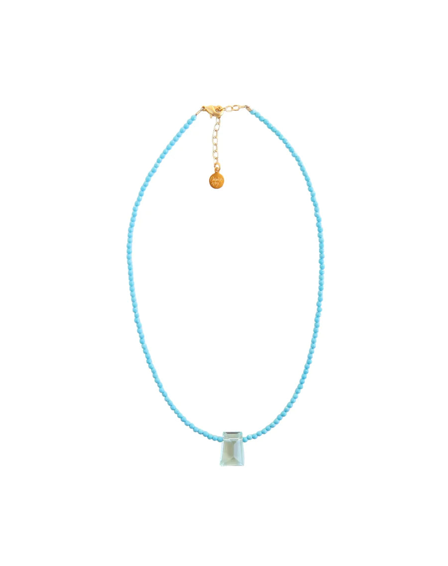 Ocean Stone Pendant Necklace