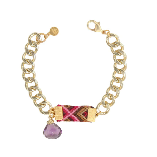 Sierra Bracelet in Plumwood