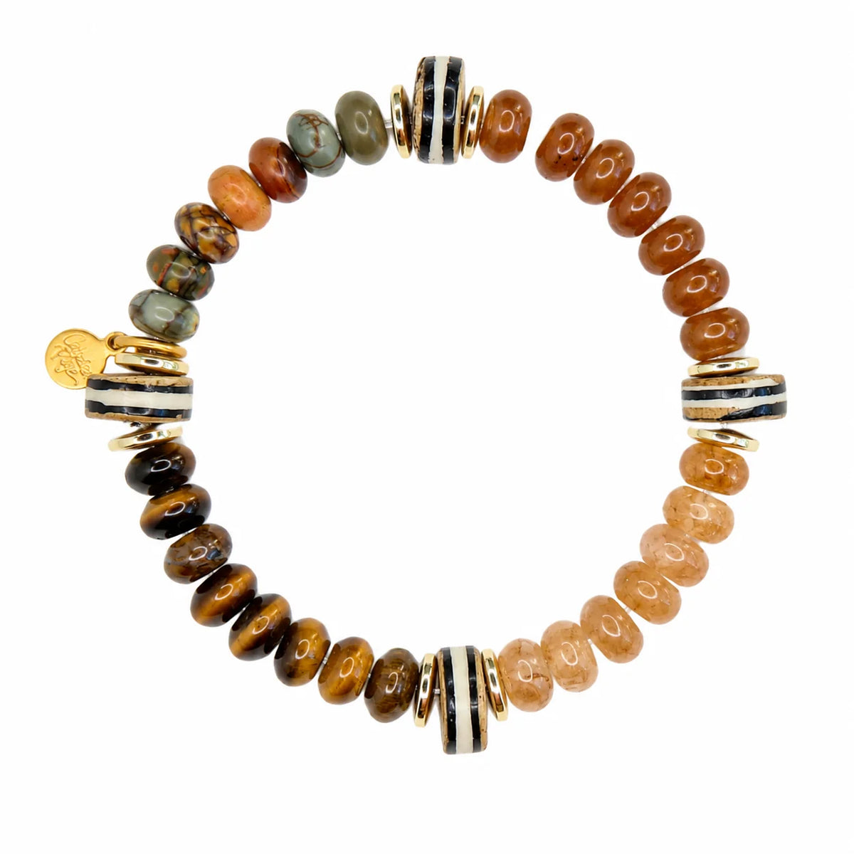 Switchback Gemstone Bracelet