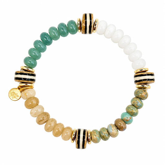 Switchback Gemstone Bracelet
