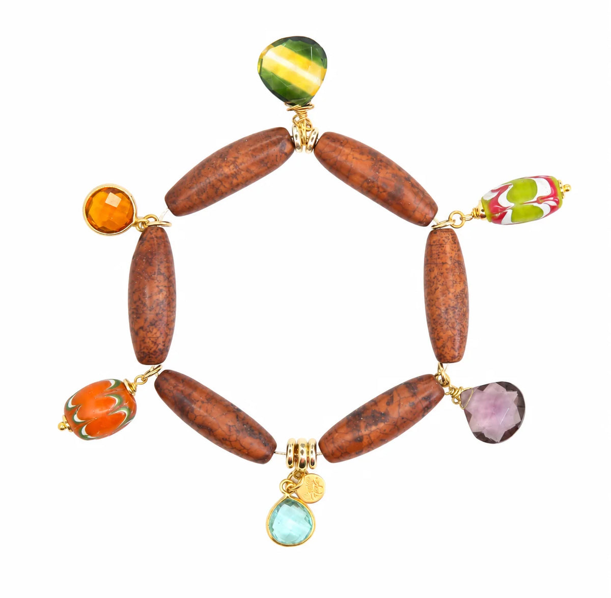 Tambourine Beaded Bracelet