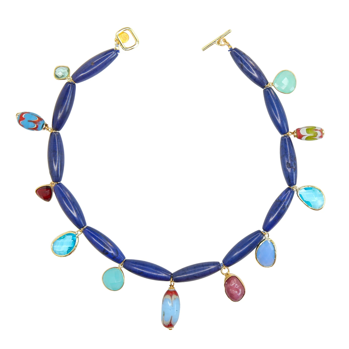 Tambourine Beaded Necklace