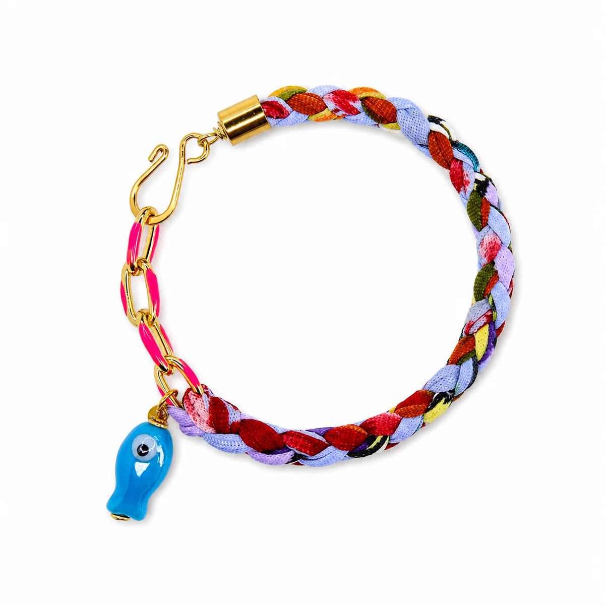 Twizel Braided Bracelet with Fish