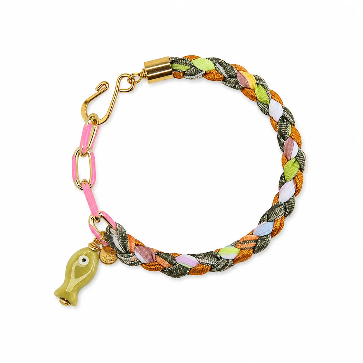 Twizel Braided Bracelet with Fish