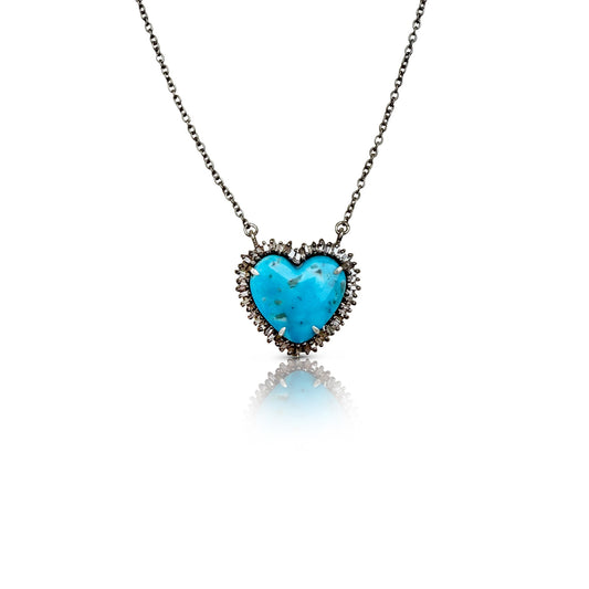 Small Turquoise Heart