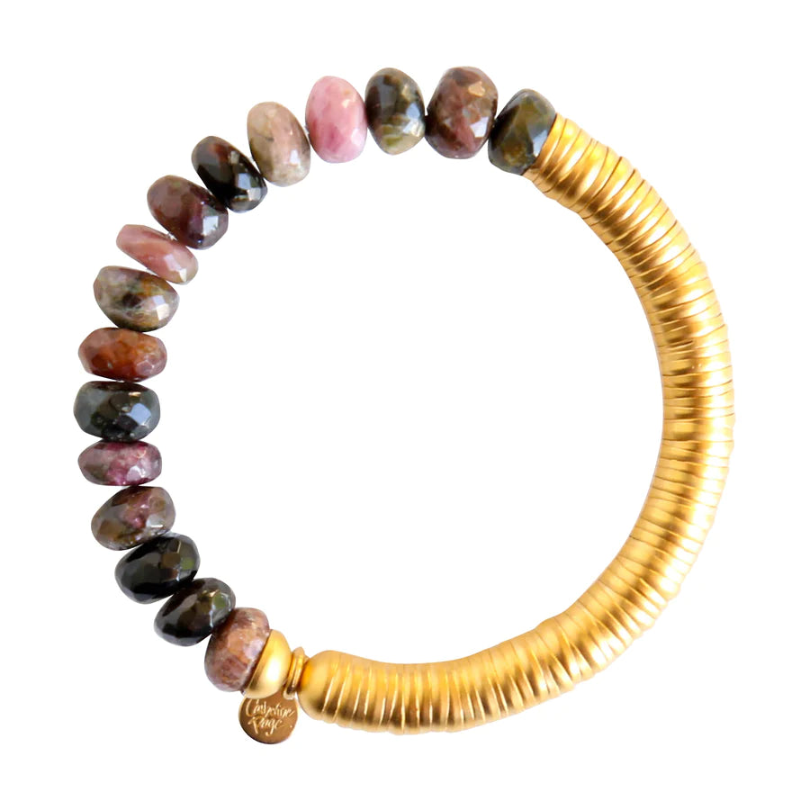 Evra Bracelet with Stones in Gold