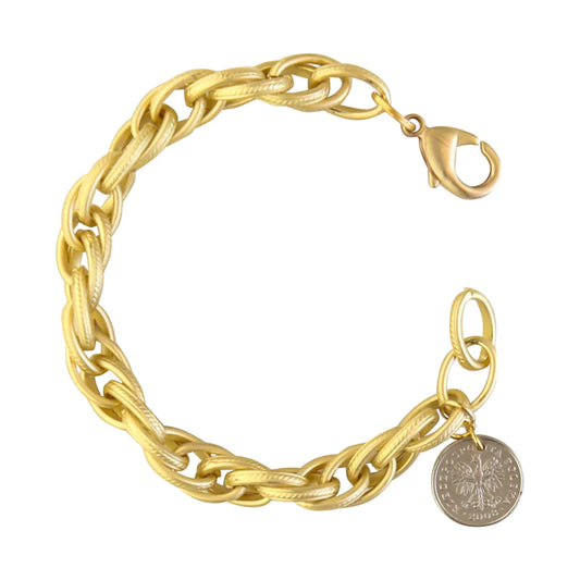 Palmer Coin Bracelet